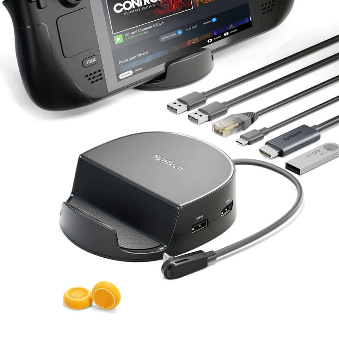 Syntech - 6-In-1 Docking Station For Steam Deck & ROG Ally