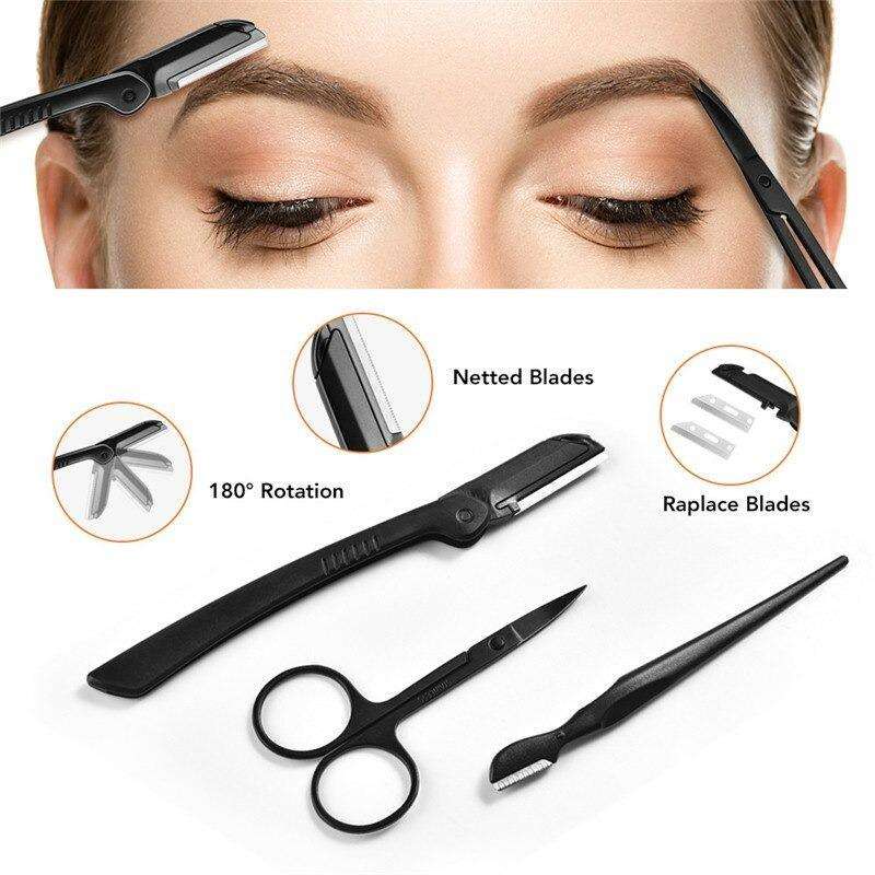 12 Piece Eyebrow Grooming Kit Set