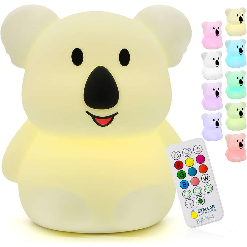 Kids Koala Silicone Night Light | Colour-Changing