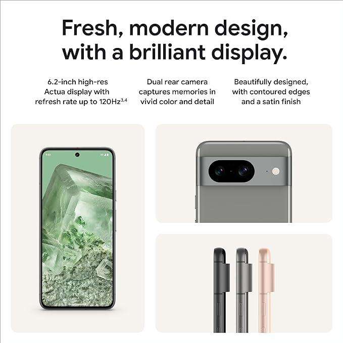 Google - Pixel 8 128GB (Unlocked) - Obsidian (Parallel Import)