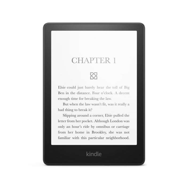 Amazon Kindle Paperwhite - 11th Gen (2021) - 32GB - Black - Signature Edition (Without Ads) (Para...