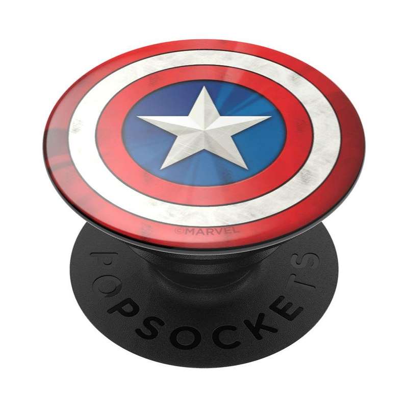 Popsockets - Premium Marvel PopGrip - Captain America Icon