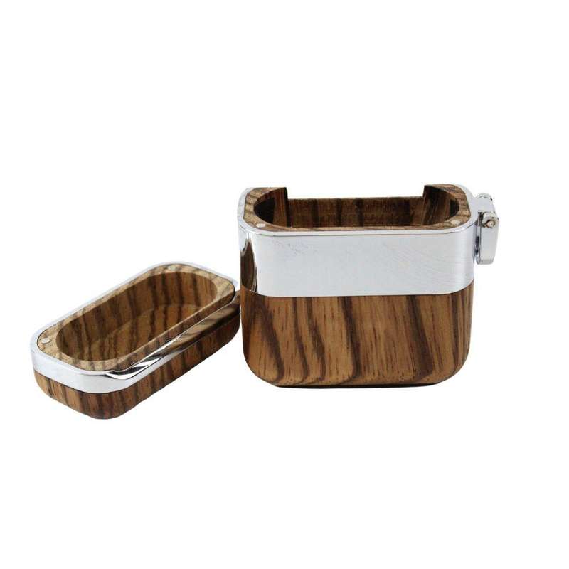 Larry's - Airpod Case - Wood Grain Brown