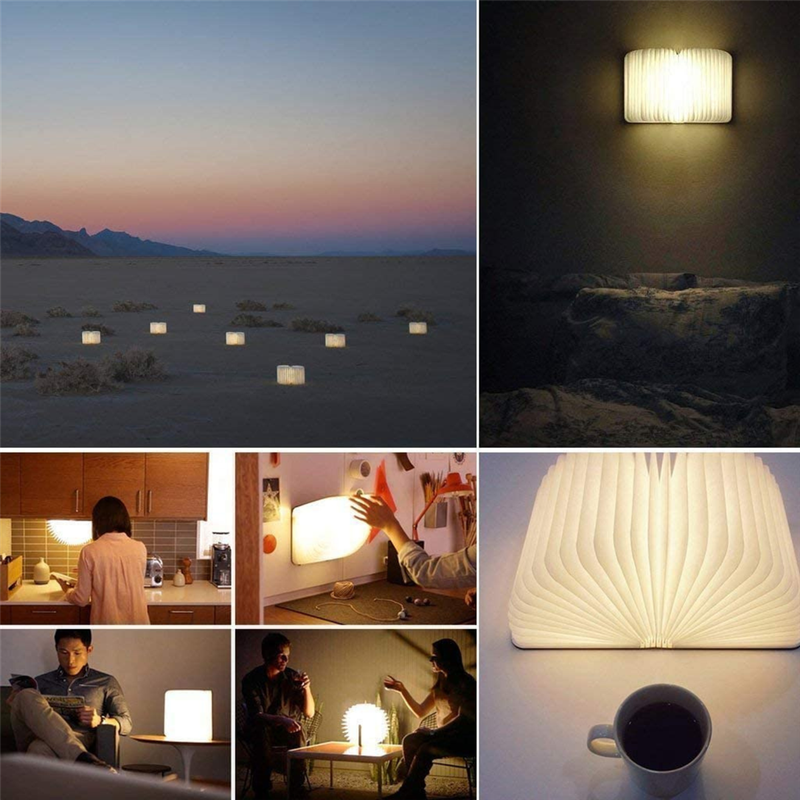 Rechargeable LED Book Night Light