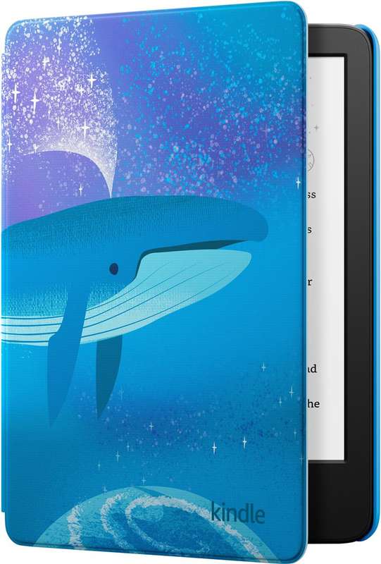 Amazon Kindle Kids - 11th Gen - 6" - 16GB - Space Whale Bundle