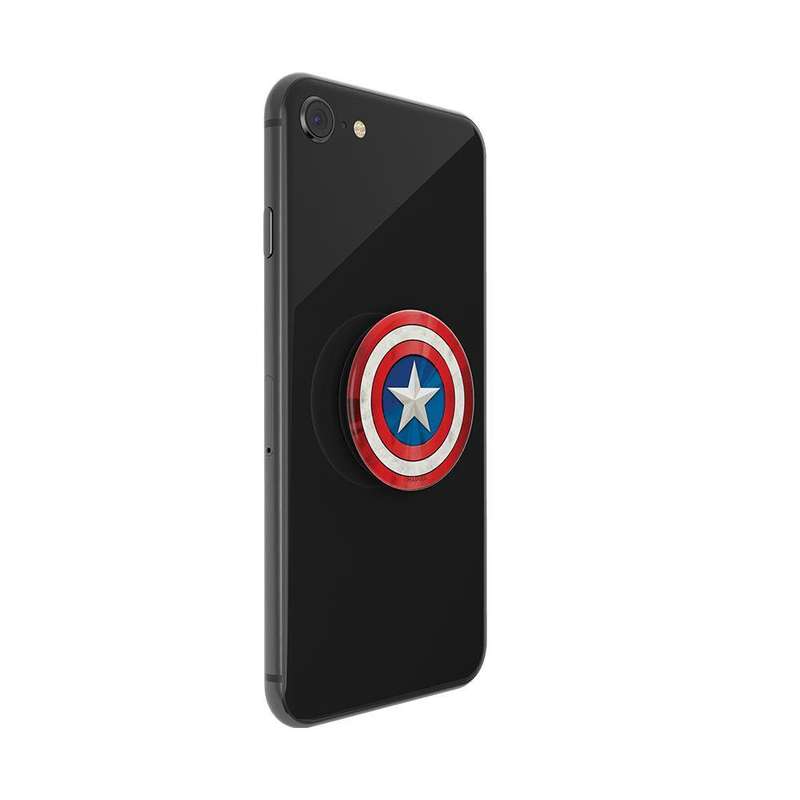 Popsockets - Premium Marvel PopGrip - Captain America Icon