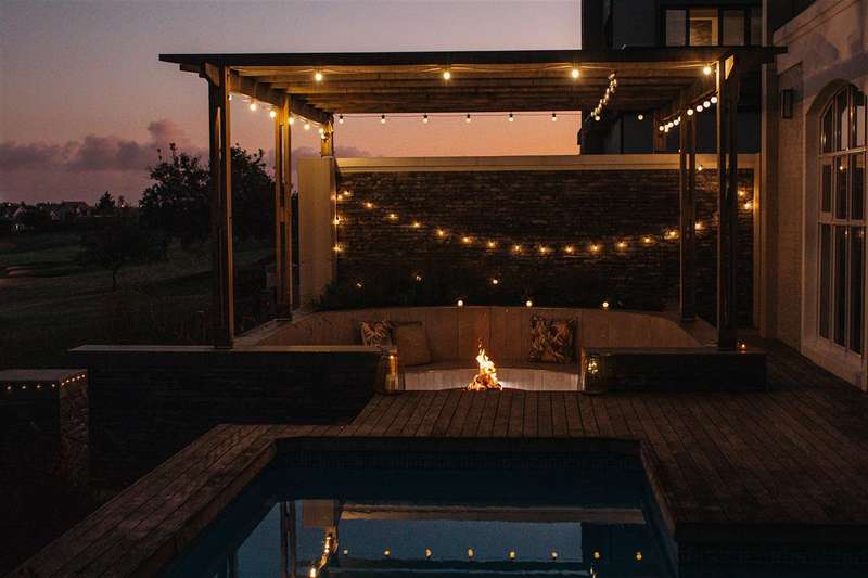 10m 10 LED Festoon Retro Bulb White Cable String Lights