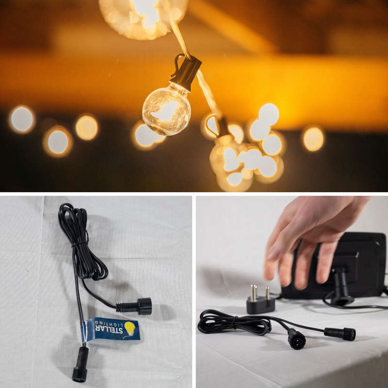 Classic 2 Meter Extension for Solar or Plug-in String Light