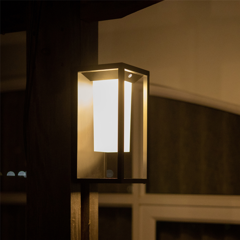 Solar Rechargeable LED Wall Lantern Light