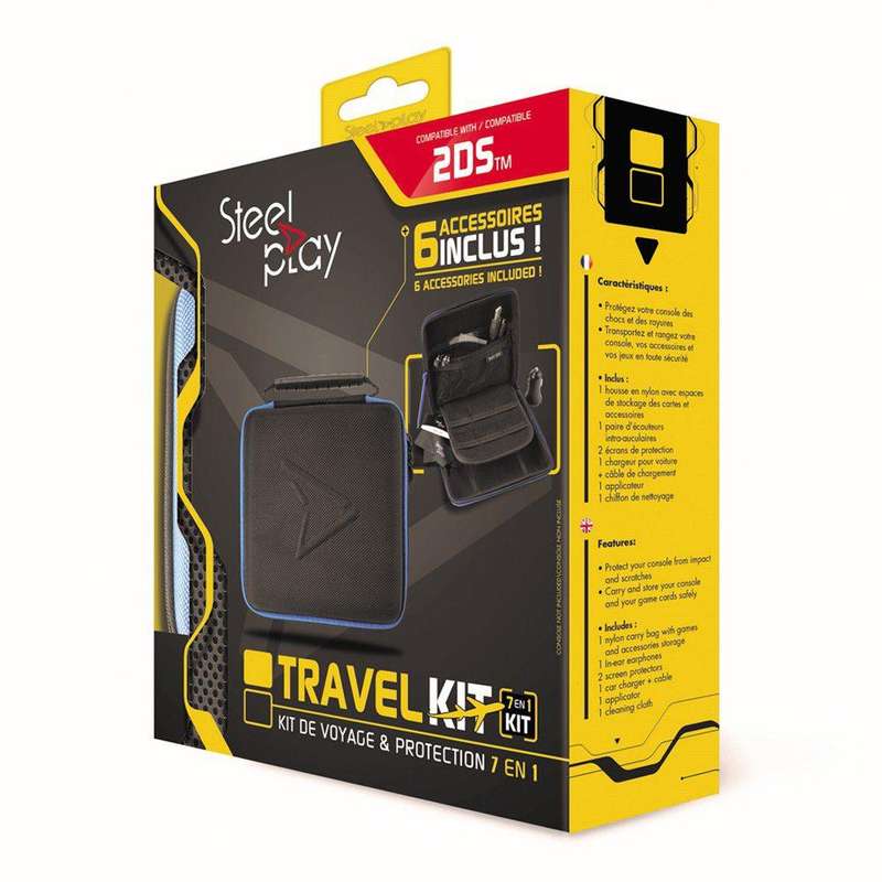 Steelplay - Travel Kit (2DS XL) - Blue