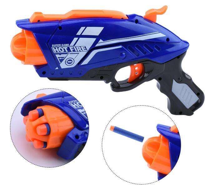 Blaze Storm EVA Foam Bullet Blaster Toy Gun - Double Pack