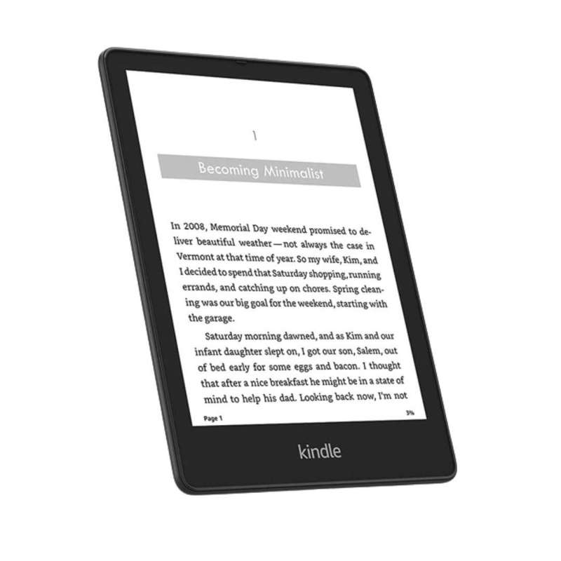 Amazon Kindle Paperwhite - 11th Gen (2021) - 32GB - Black - Signature Edition (Without Ads) (Para...