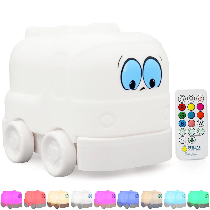 Kids Truck Silicone Night Light | Colour-Changing