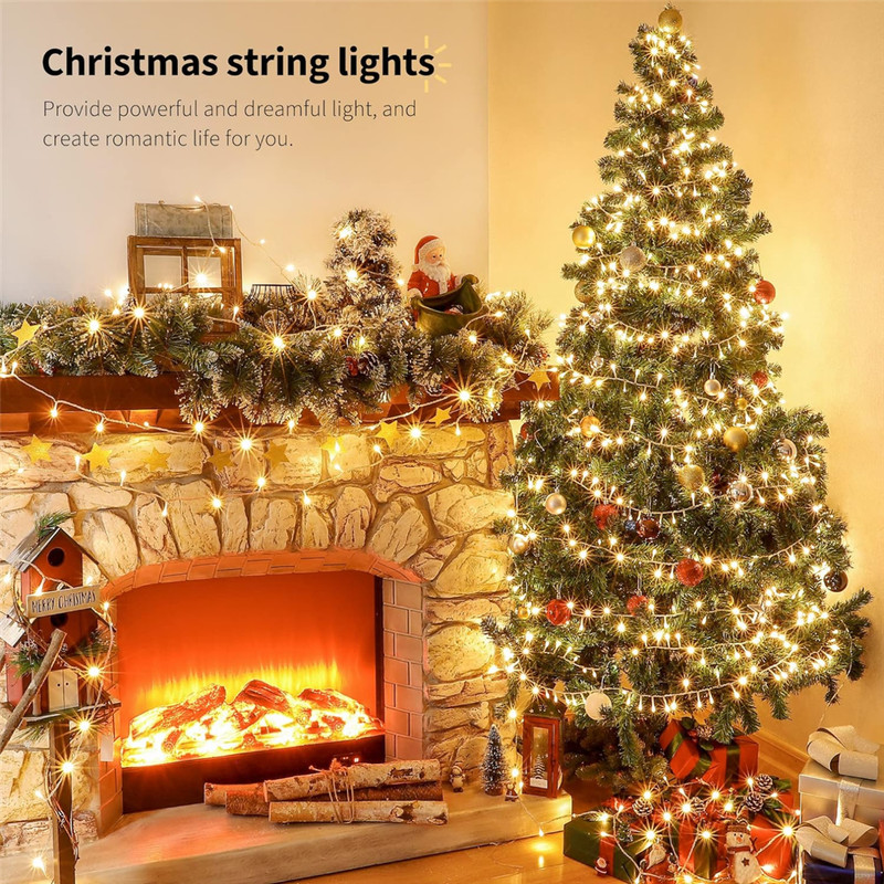 10m Heavy Duty Fairy Lights | 100 LEDs, Connectable