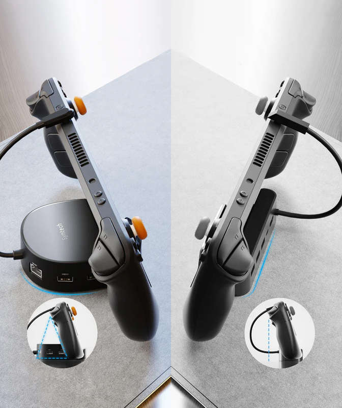 Syntech - 6-In-1 Docking Station For Steam Deck & ROG Ally