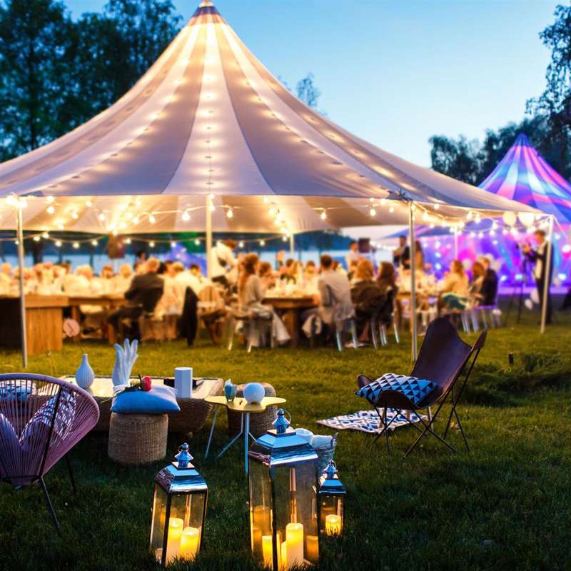 10m 10 LED Festoon Retro Bulb String Lights