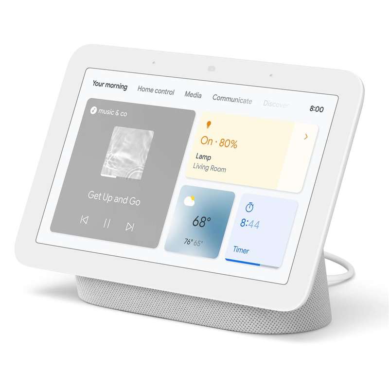 Google - Nest Hub 2nd Gen + Nest Mini - Chalk (Parallel Import)