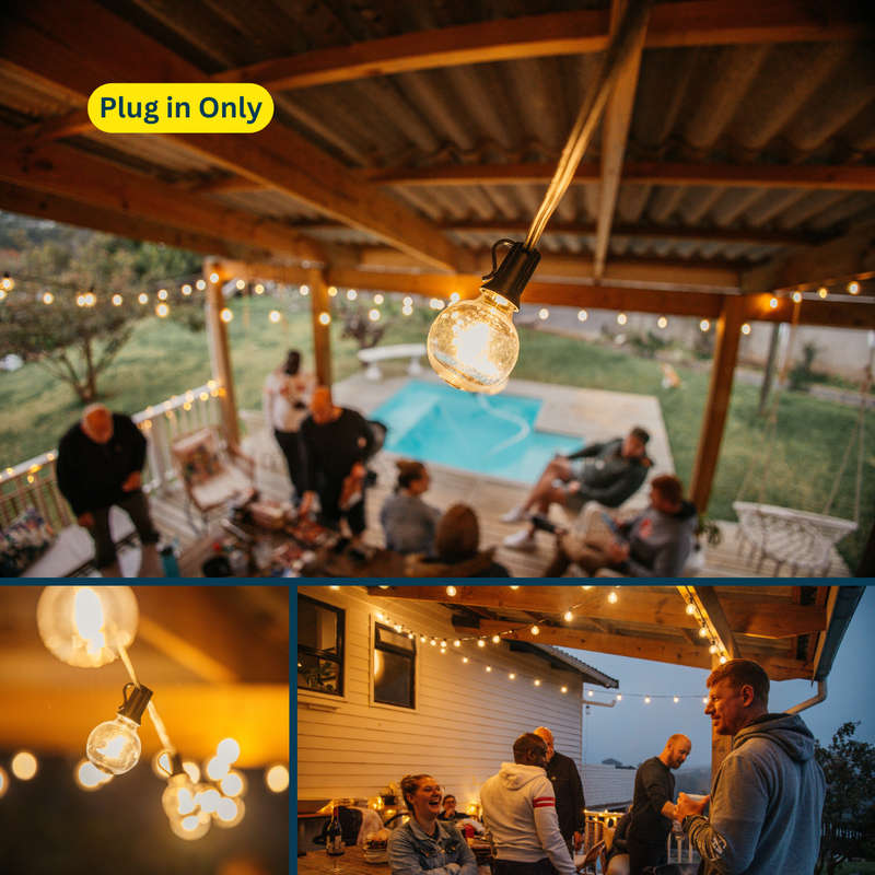 Classic G40 LED Bulbs | E12 0.8W (6-Pack)