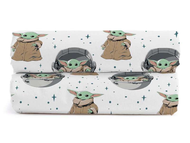 Mandalorian - The Curious Child 5 Piece Reversible Bed Set