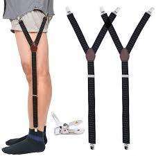 Mens Shirt and Sock Garter Holder