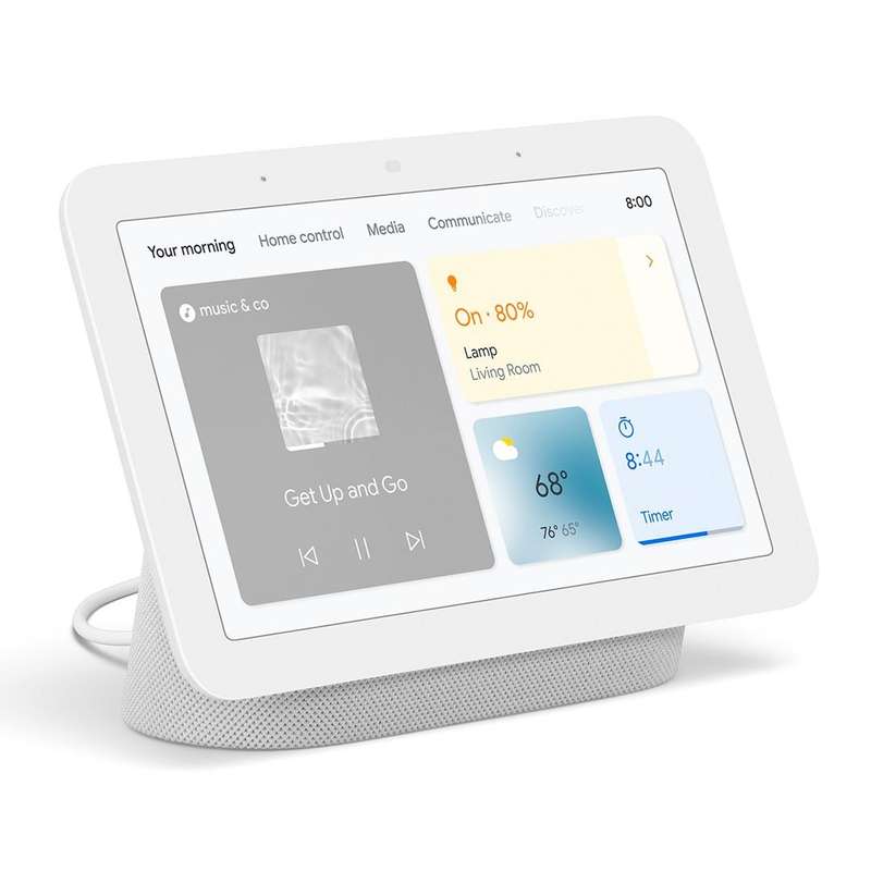 Google - Nest Hub 2nd Gen - Chalk (Parallel Import)