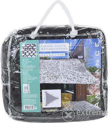Ambiance - Dark Grey Camouflage Triangle Shade Sail (size 3.6x3.6x3.6 Meter)