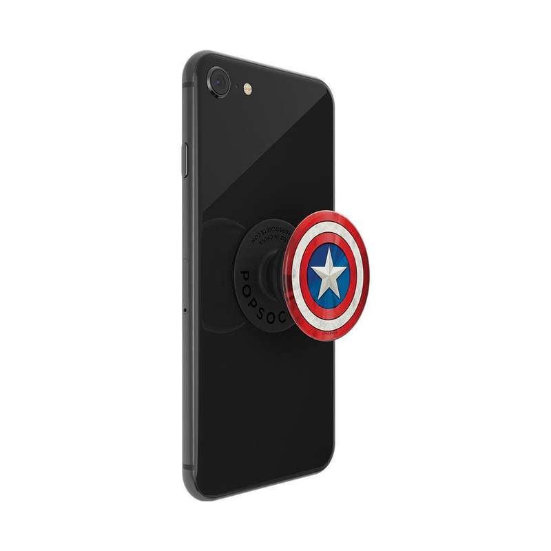 Popsockets - Premium Marvel PopGrip - Captain America Icon