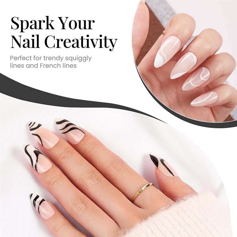 Gel Nail Polish Liner  2 Set