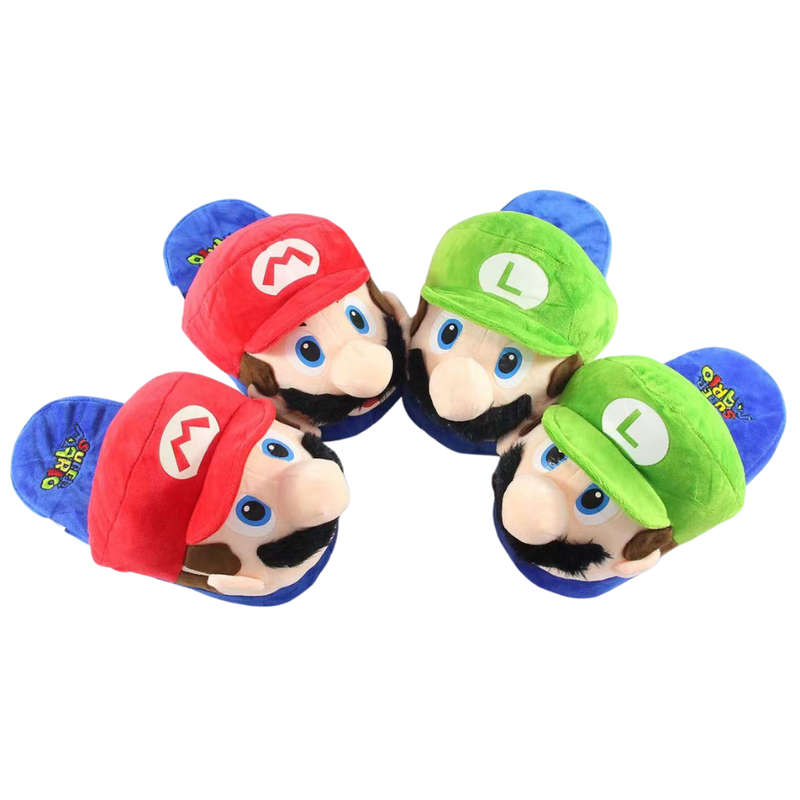 Super Mario Slippers - Mario