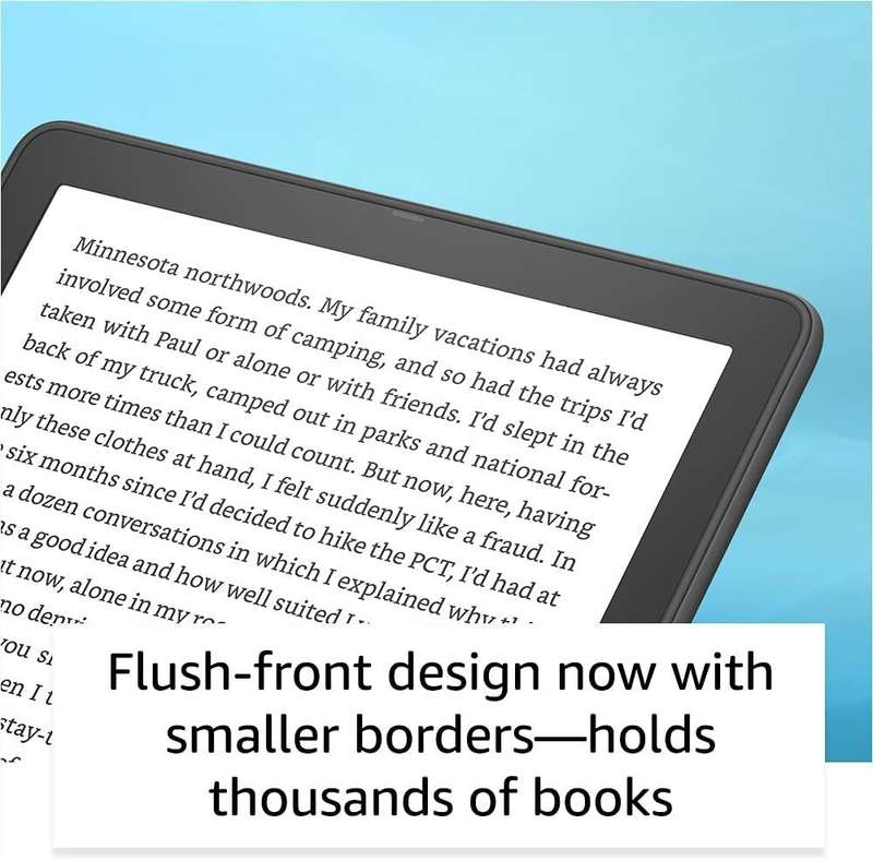 Amazon Kindle Paperwhite - 11th Gen (2021) - 32GB - Black - Signature Edition (Without Ads) (Para...