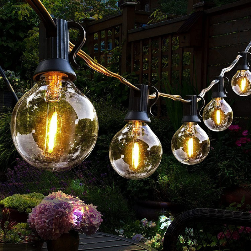 20m Warm White 50 LED Bulb Classic String Lights
