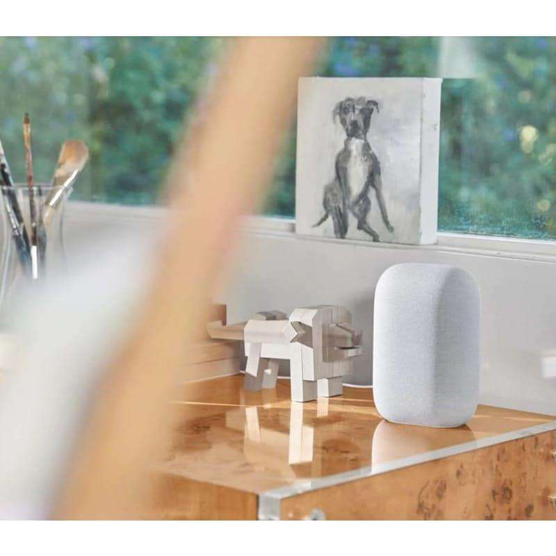 2 x Google Nest Audio Smarthome Stereo Bundle - Chalk (Parallel Import)