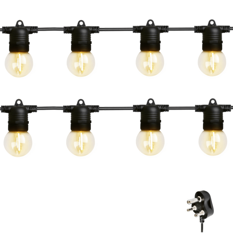 10m 10 LED Festoon Retro Bulb String Lights