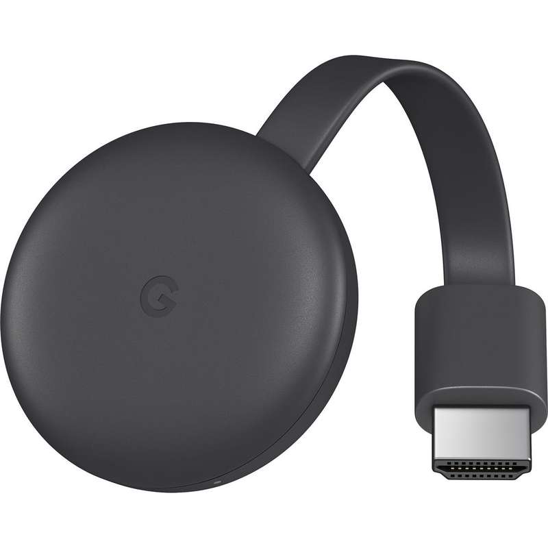 Google - Chromecast 3rd Gen - Refurbished OEM - Black