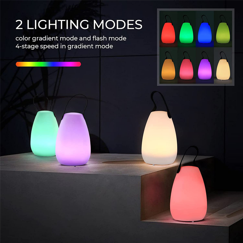 Rechargeable Portable LED RGB Camping Lantern