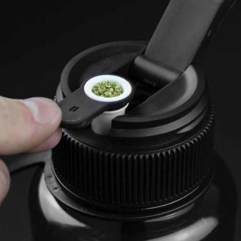 Puffco Budsy - Discreet Water Pipe with Ceramic Flower Bowl