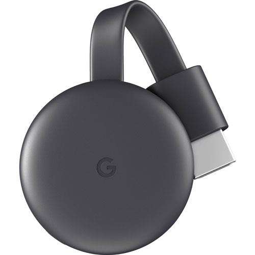 Google - Chromecast 3rd Gen - Refurbished OEM - Black