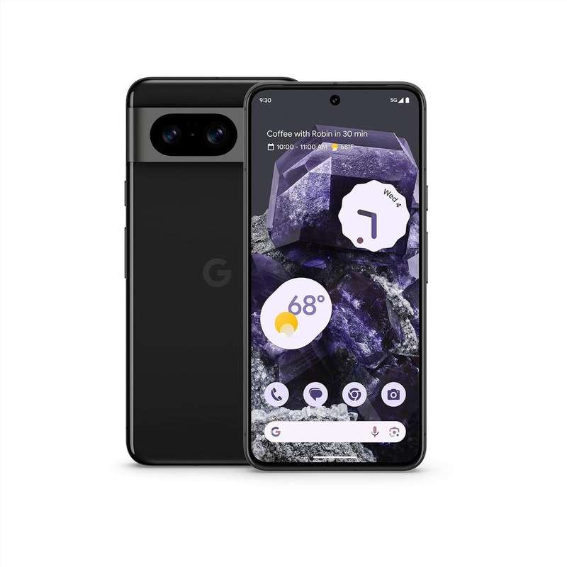 Google - Pixel 8 128GB (Unlocked) - Obsidian (Parallel Import)