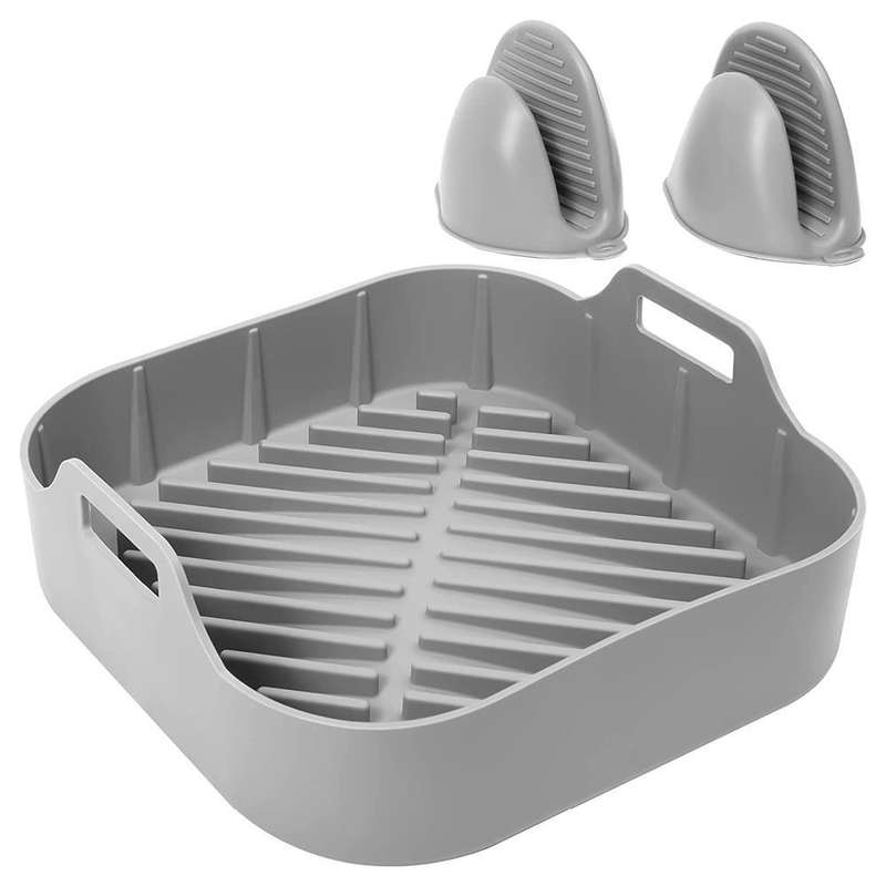 Silicone Air Fryer Pot and Oven Mits