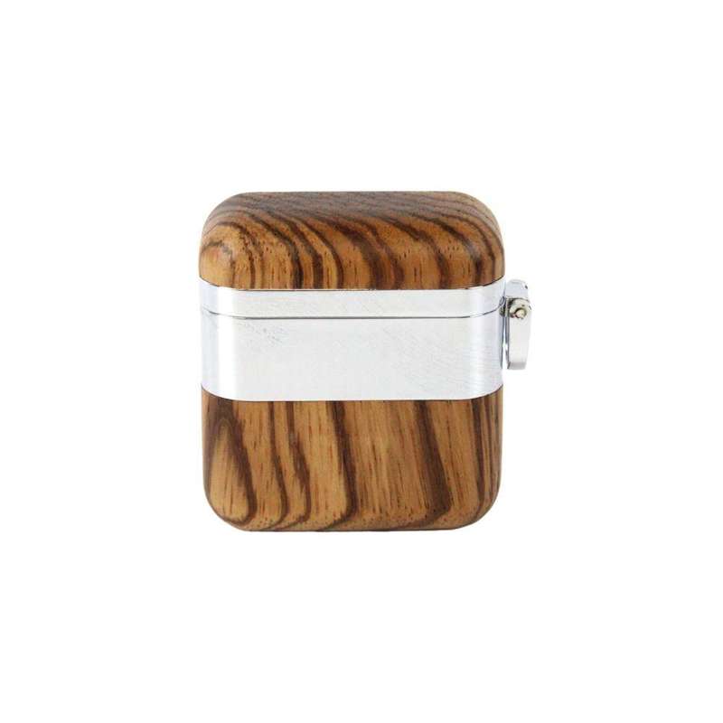 Larry's - Airpod Case - Wood Grain Brown