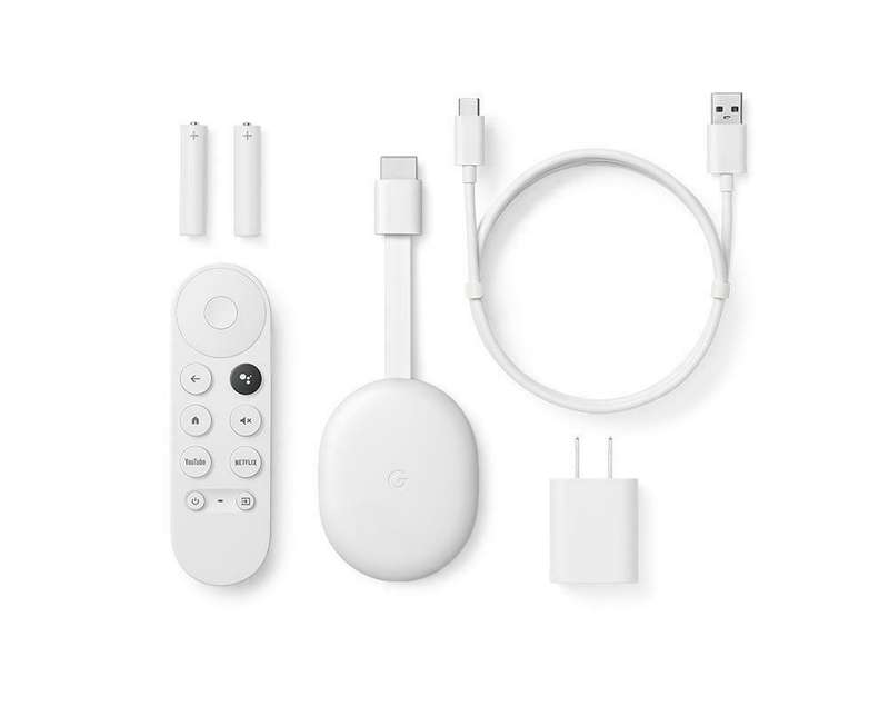 Google Nest Audio + Chromecast 4K - Smarthome Premium Bundle (Chalk) (Parallel Import)