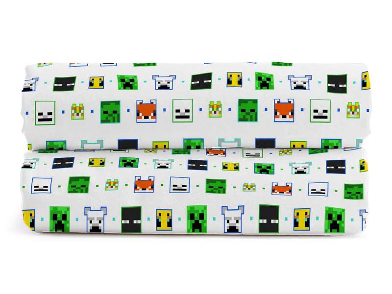 Minecraft - Creative Mode 2pc Set of Fitted Sheets