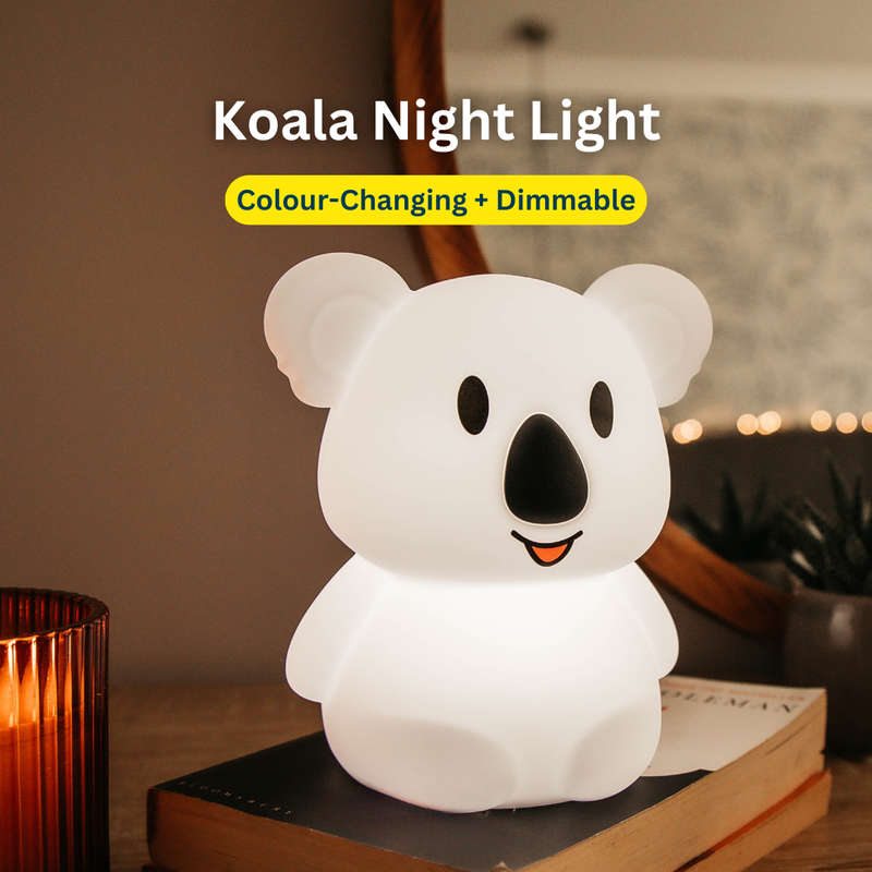 Kids Koala Silicone Night Light | Colour-Changing