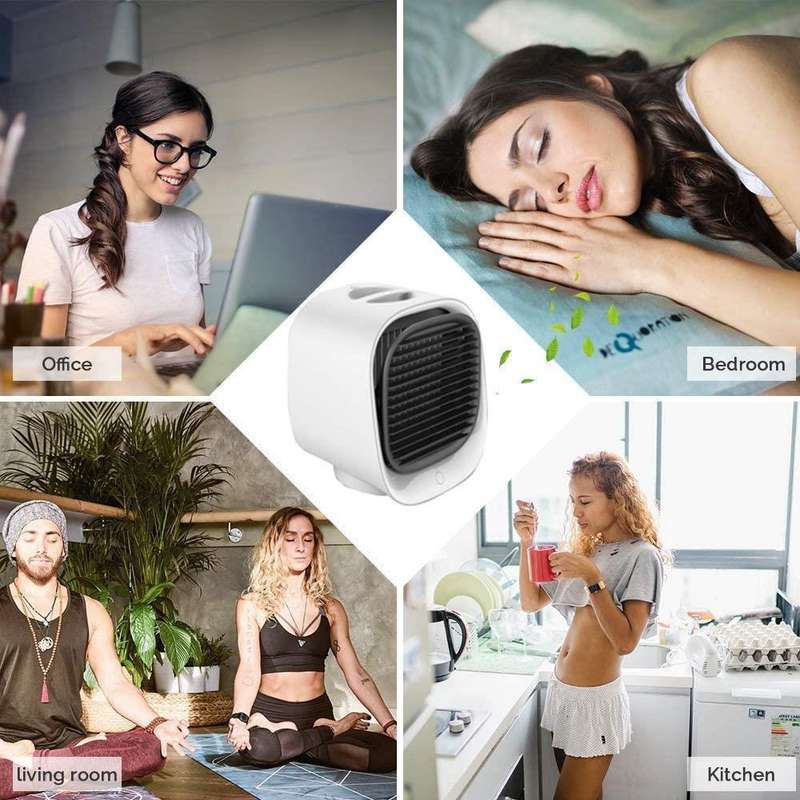 Mini Portable USB Desktop Air Conditioner