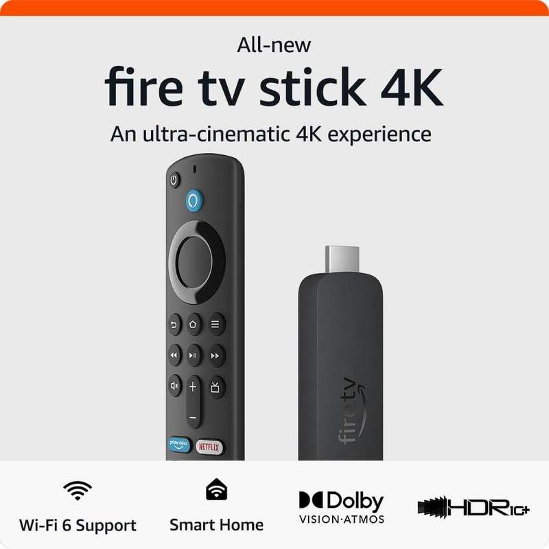 Amazon Fire TV Stick 4K 2nd Gen Streaming Device 2023 Edition (Parallel Import)