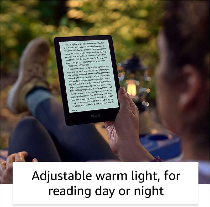 Amazon Kindle Paperwhite - 11th Gen (2021) - 32GB - Black - Signature Edition (Without Ads) (Para...