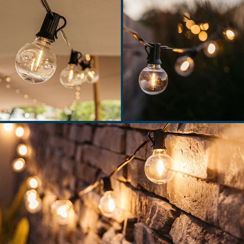 Classic G40 LED Bulbs | E12 0.8W (6-Pack)
