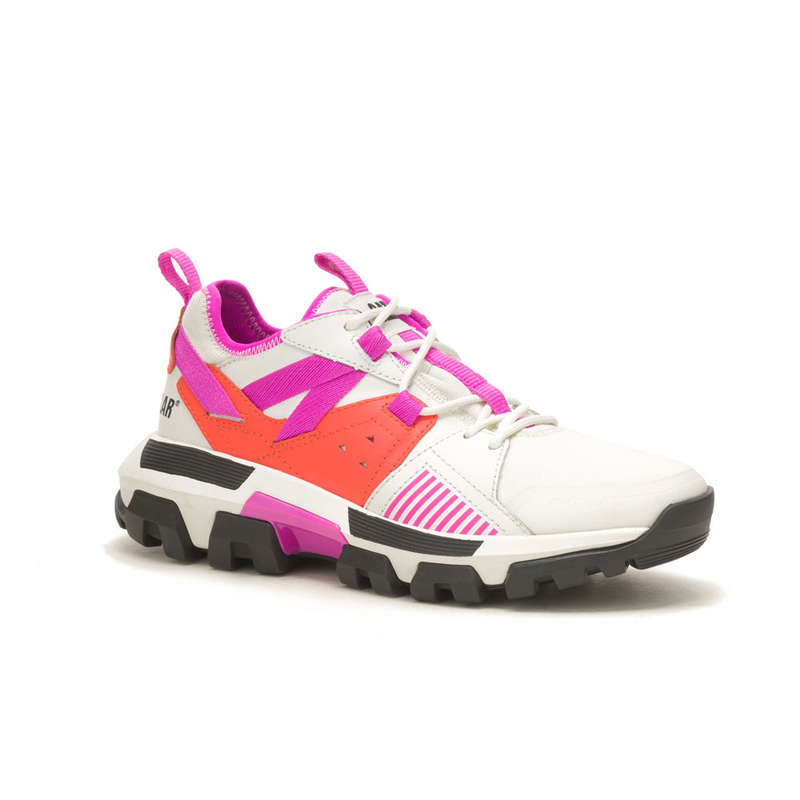 CAT Raider Sport Supercharged - Bright White/Scarlet Ibis