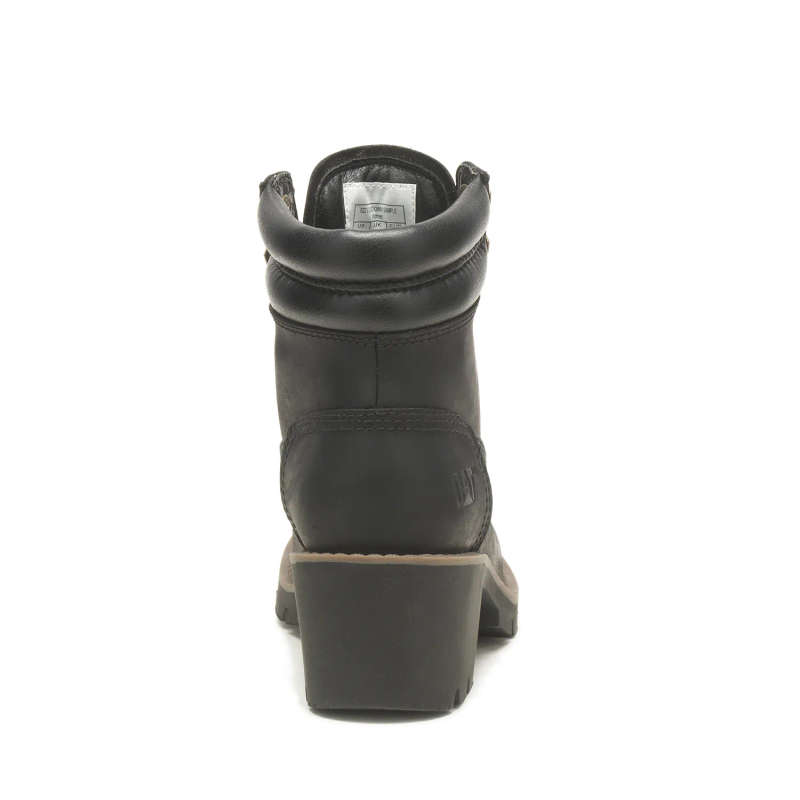 Cat Rewrite Ladies Ankle Boot - Black