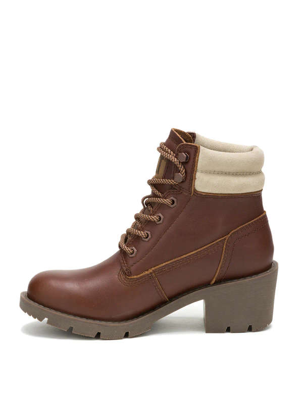 Cat Rewrite Ladies Ankle Boot - Brown Sugar